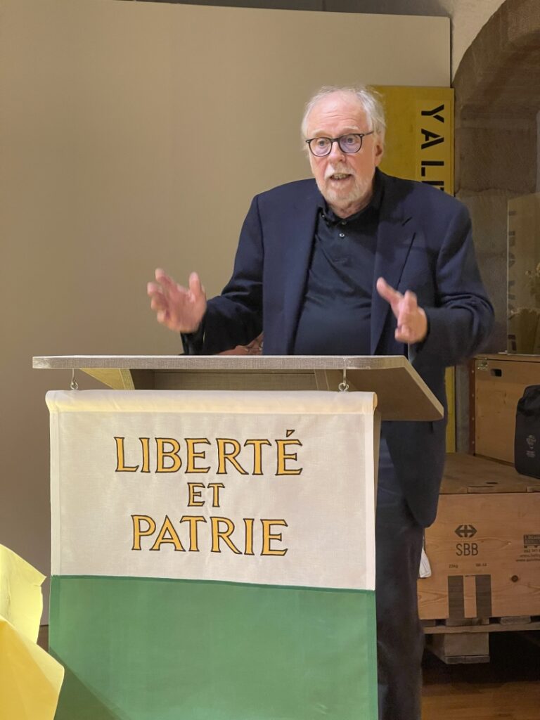 25.11.2023 Vernissage au Château de Morges du livre « Histoire de l’Armée Suisse » de Rudolf Jaun