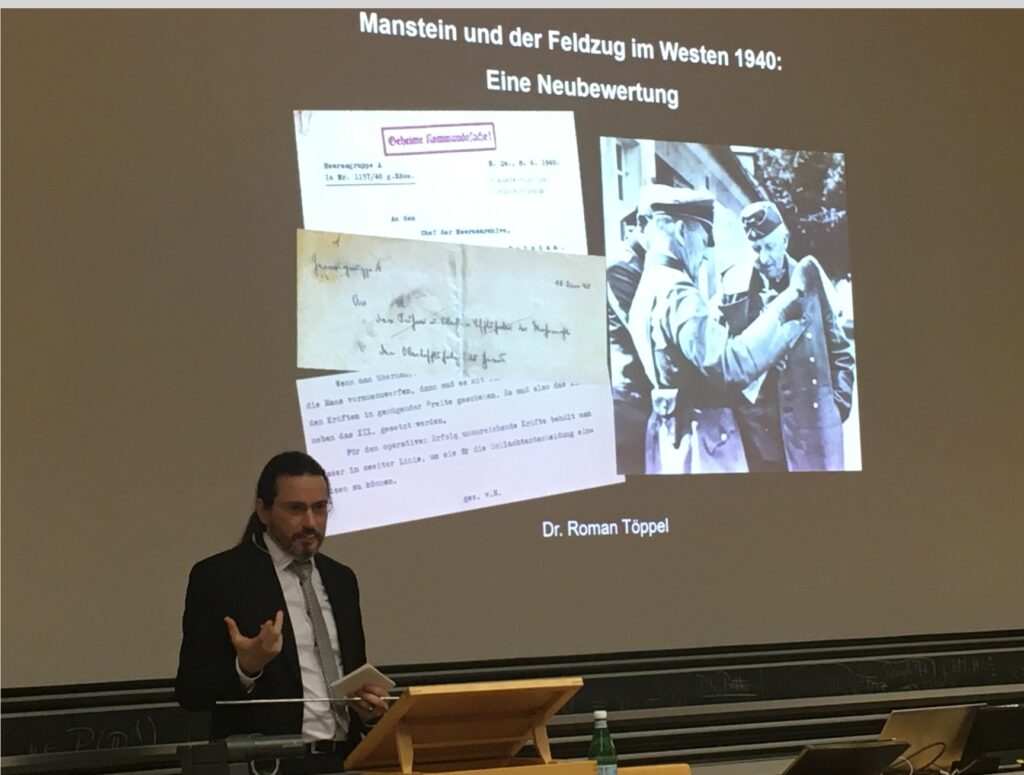 Conférence du Dr. Roman Töppel