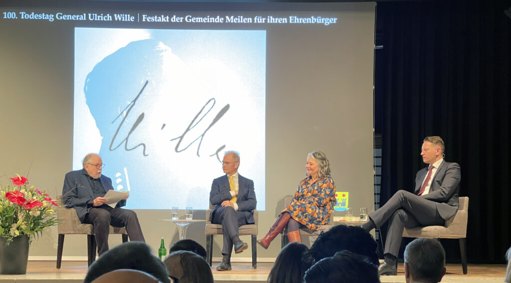 Commémoration des 100 ans de la mort du Général Wille